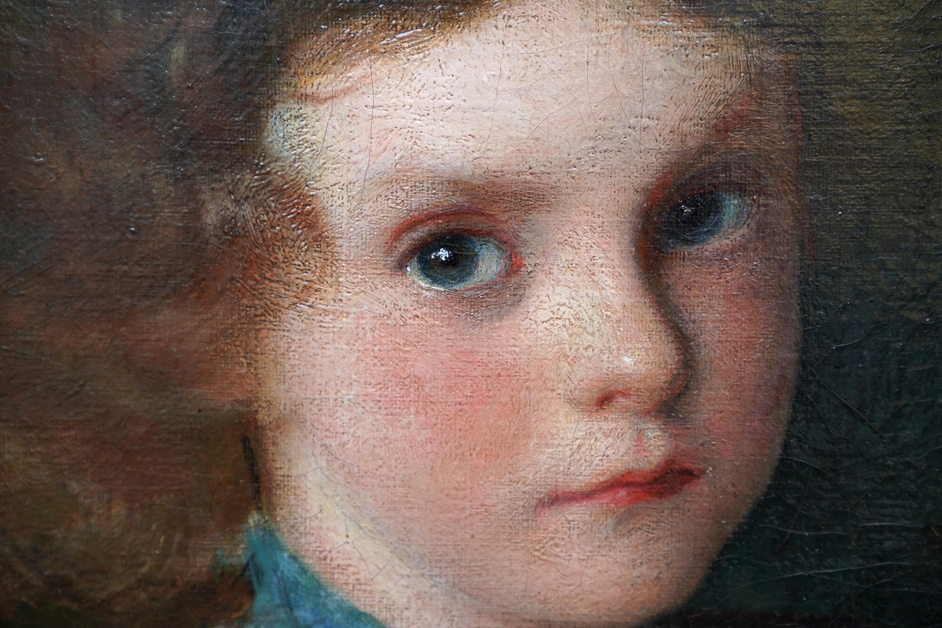 Ritratto di ragazza che suona il pianoforte - Quadro ad olio di arte musicale del XIX secolo britannico in vendita 1