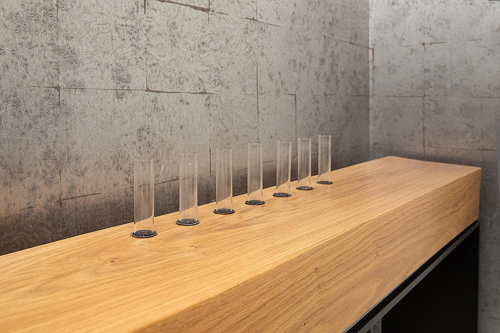 Ralph Pucci Sven Paditz Tracy Simple Oak Console Table In Good Condition For Sale In Miami, FL