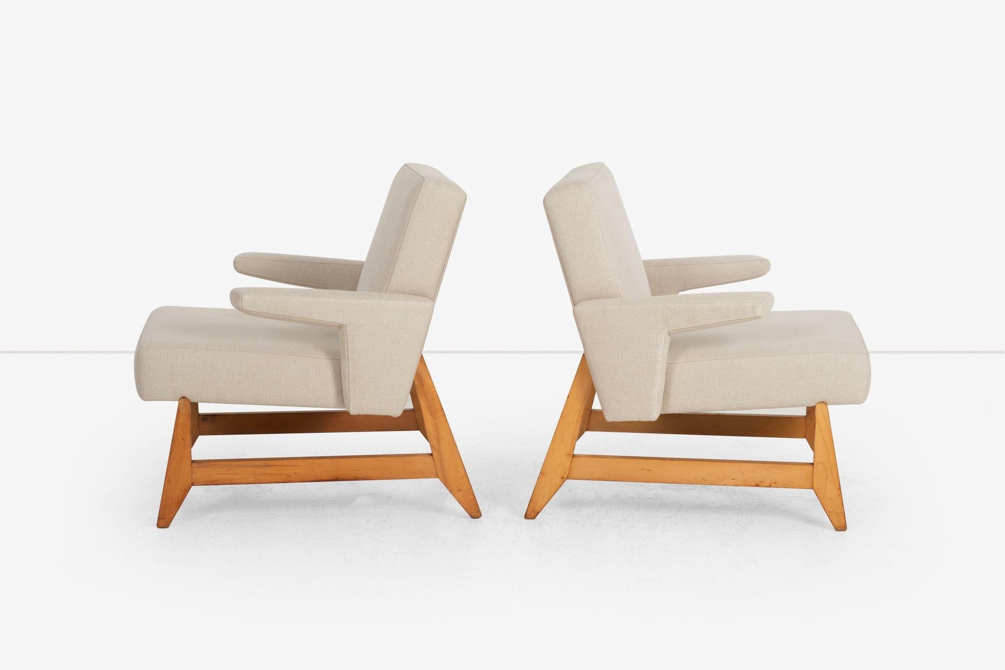 Ralph Rapson Lounge Chairs for Knoll 1945 In Good Condition For Sale In Chicago, IL
