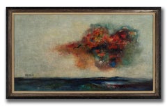 "Northern Skies" Oil Painting on Canvas by Ralph Rosenborg, Framed