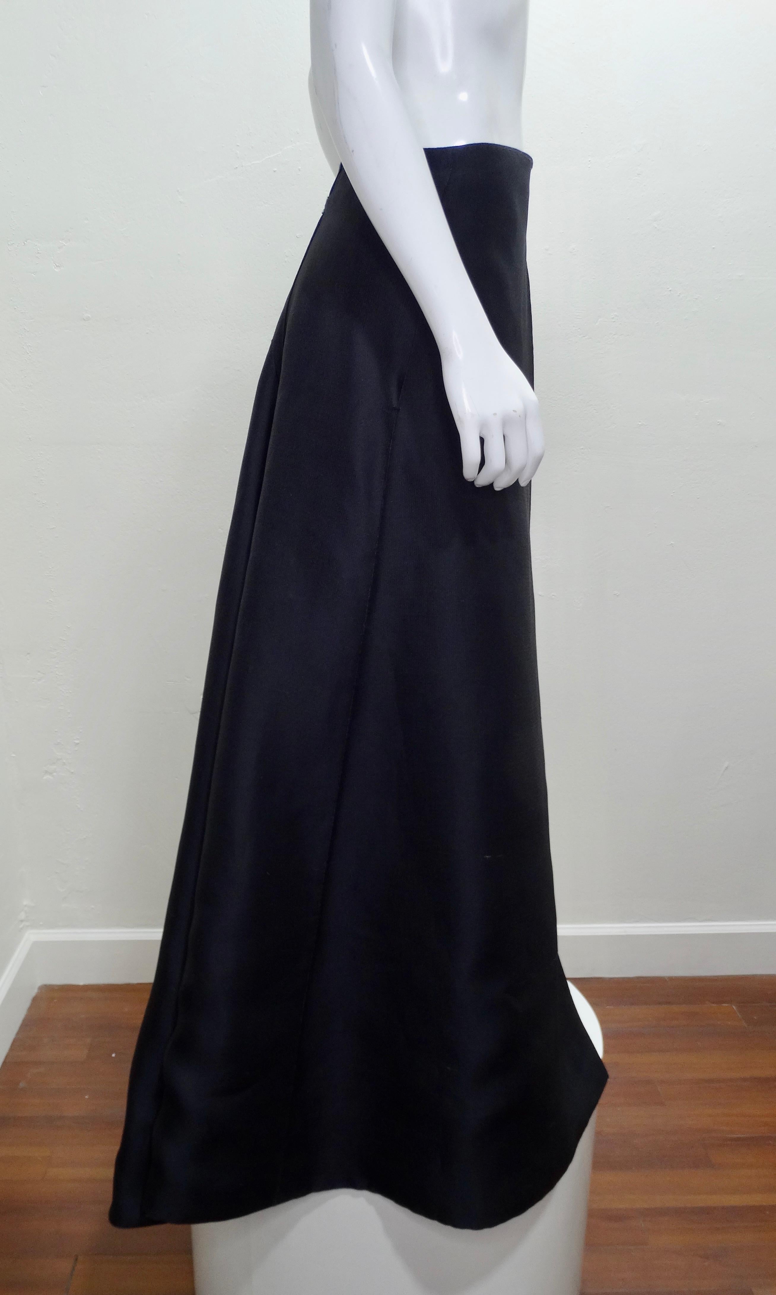 Ralph Rucci Chado Wrap Skirt In Good Condition In Scottsdale, AZ