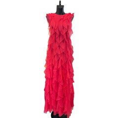 Ralph & Russo Ruffled Silk Organza Evening Gown
