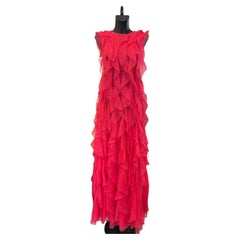 Ralph & Russo Ruffled Silk Organza Evening Gown