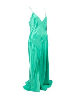 Ralph & Russo Women's Mint Green Satin Gown