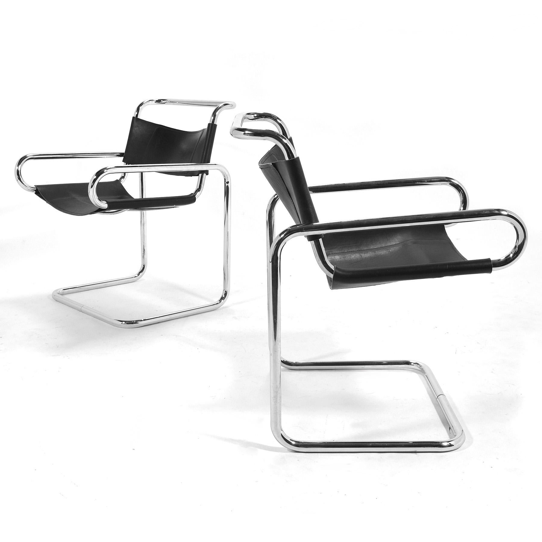 Mid-Century Modern Ralph Rye paire de chaises 