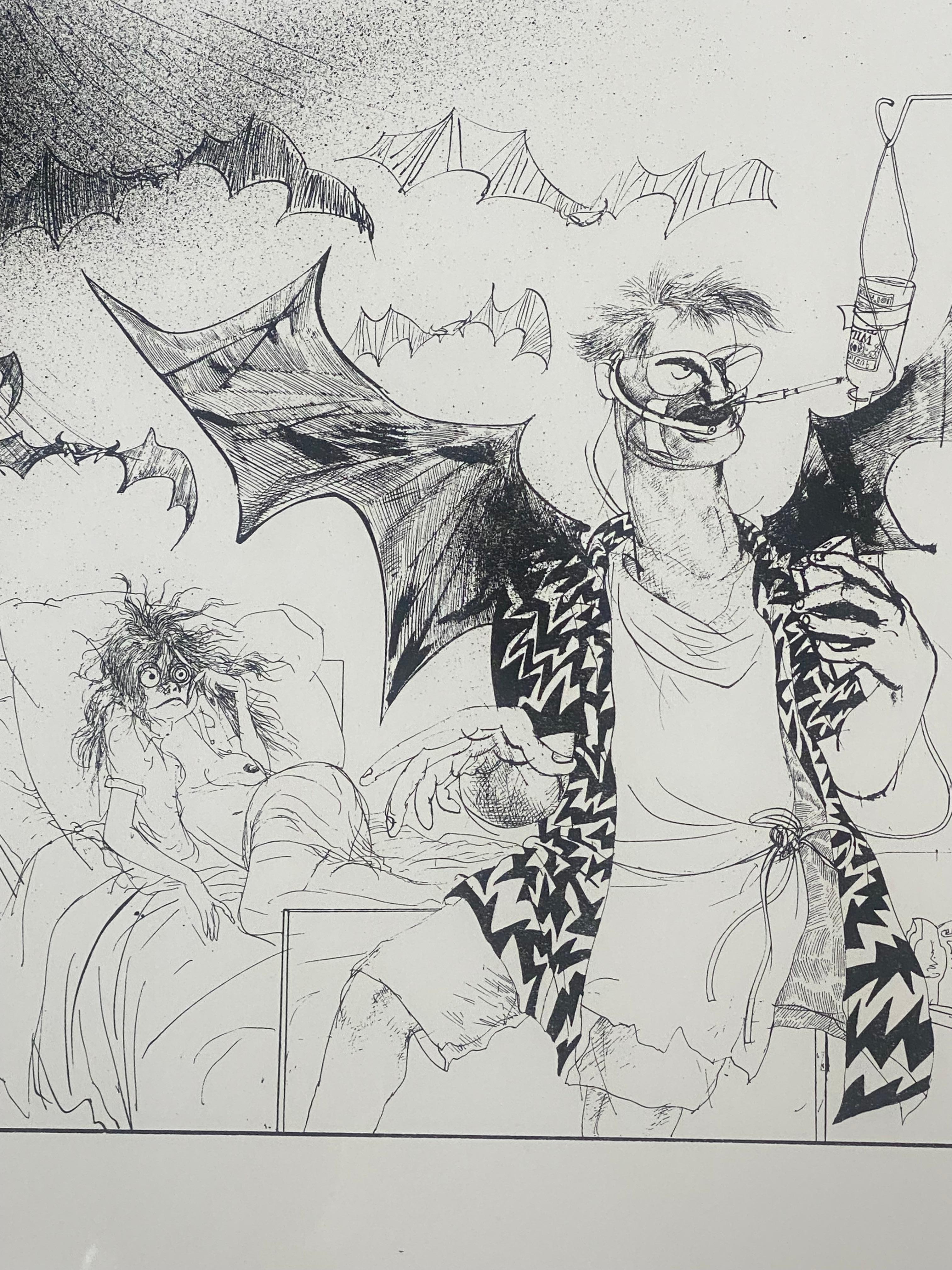 Bill Murray - Print de Ralph Steadman