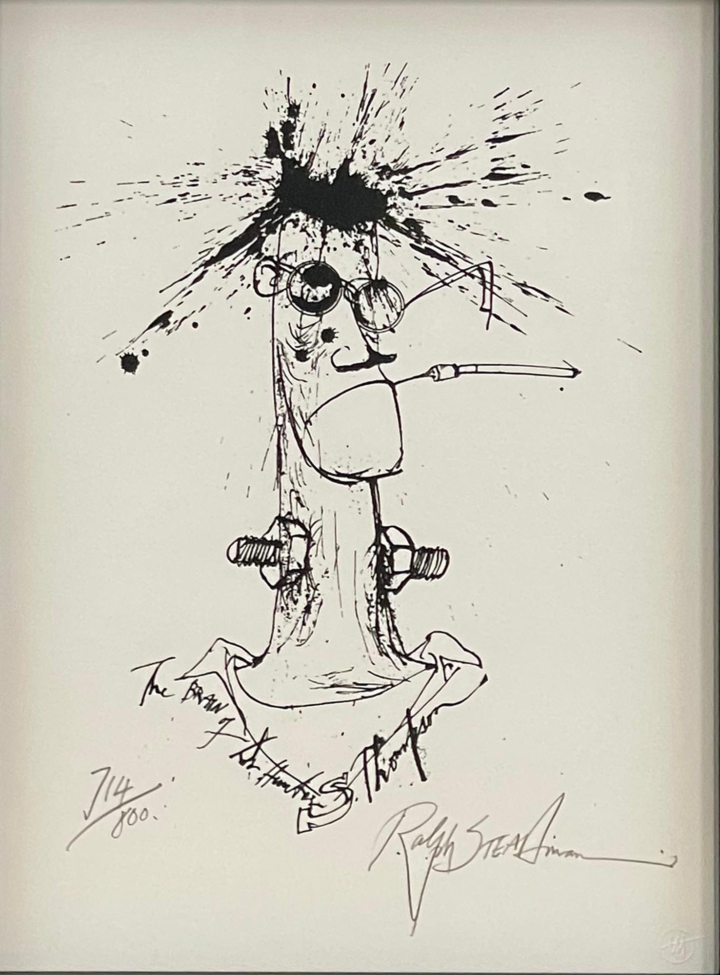 El cerebro de Hunter S. Thompson