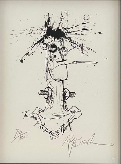 Ralph Steadman Brain Of Hunter S Thompson For Sale At 1stDibs Ralph Steadman Brain Of Hunter S Thompson For Sale At 1stDibs