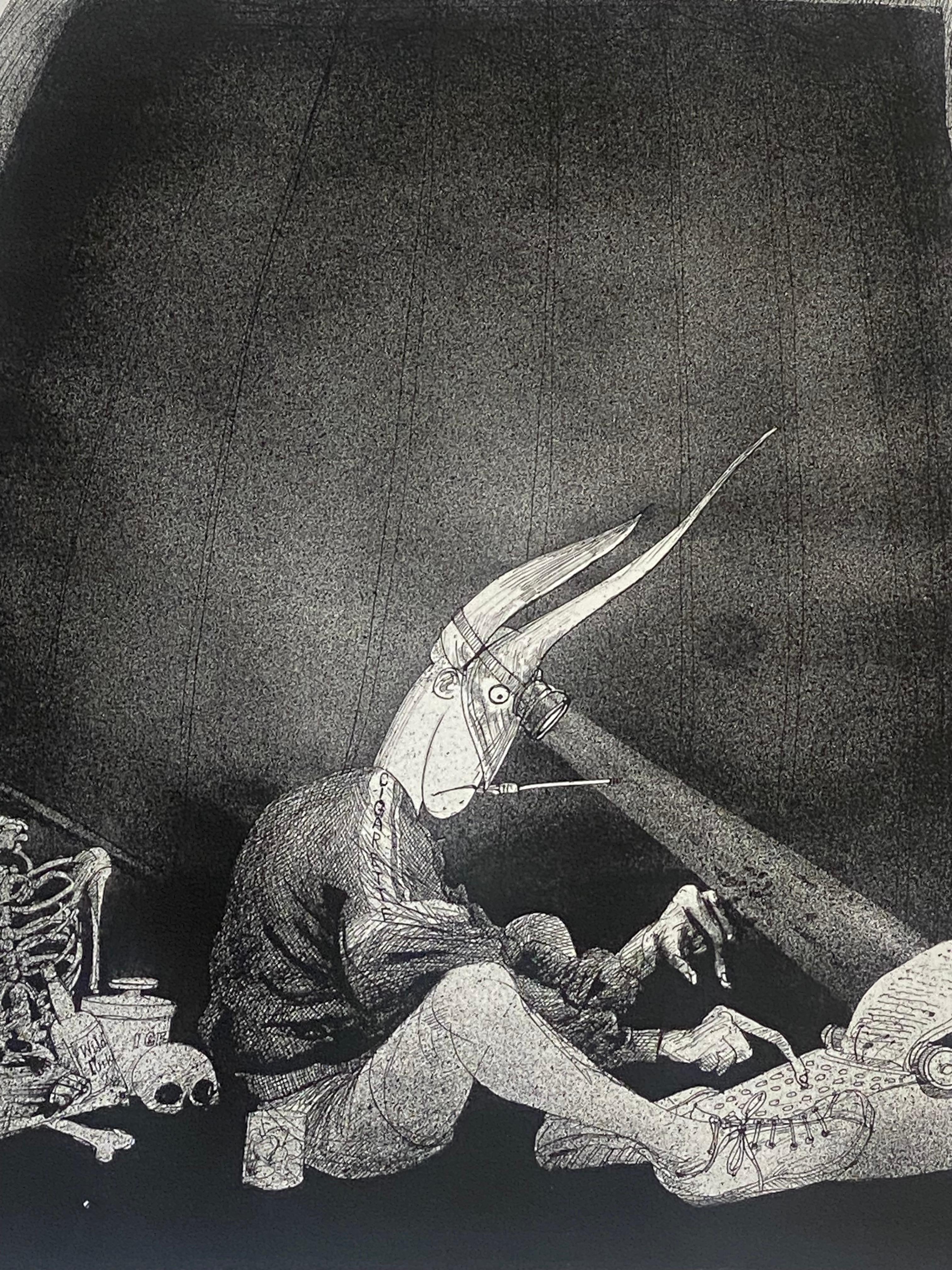 Città del Rifugio - Print di Ralph Steadman