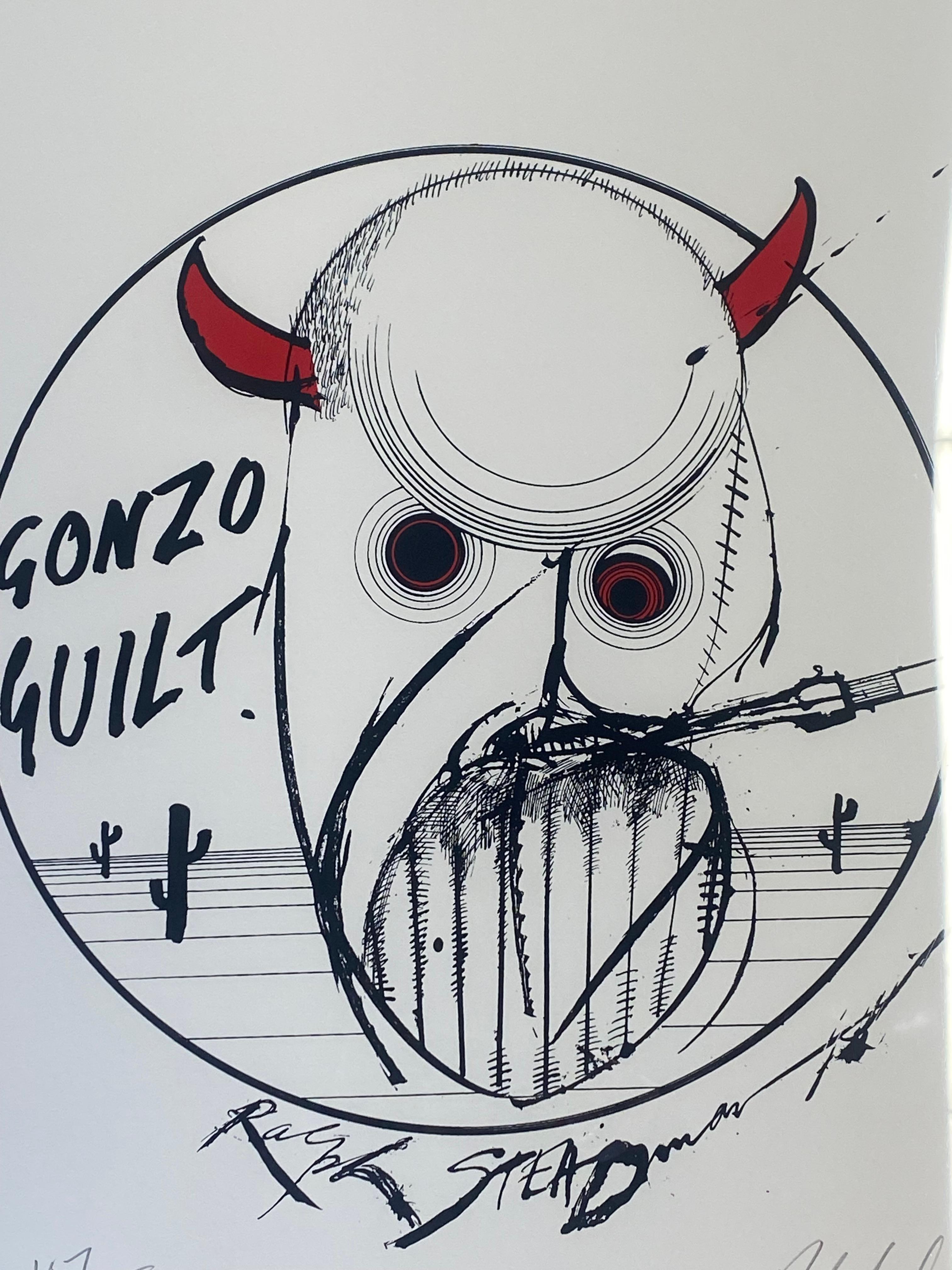 Gonzo Spirit - Print by Ralph Steadman