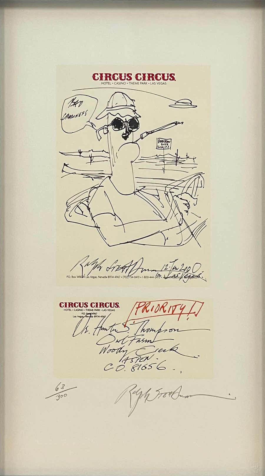 Historical Document - Hunter Thompson