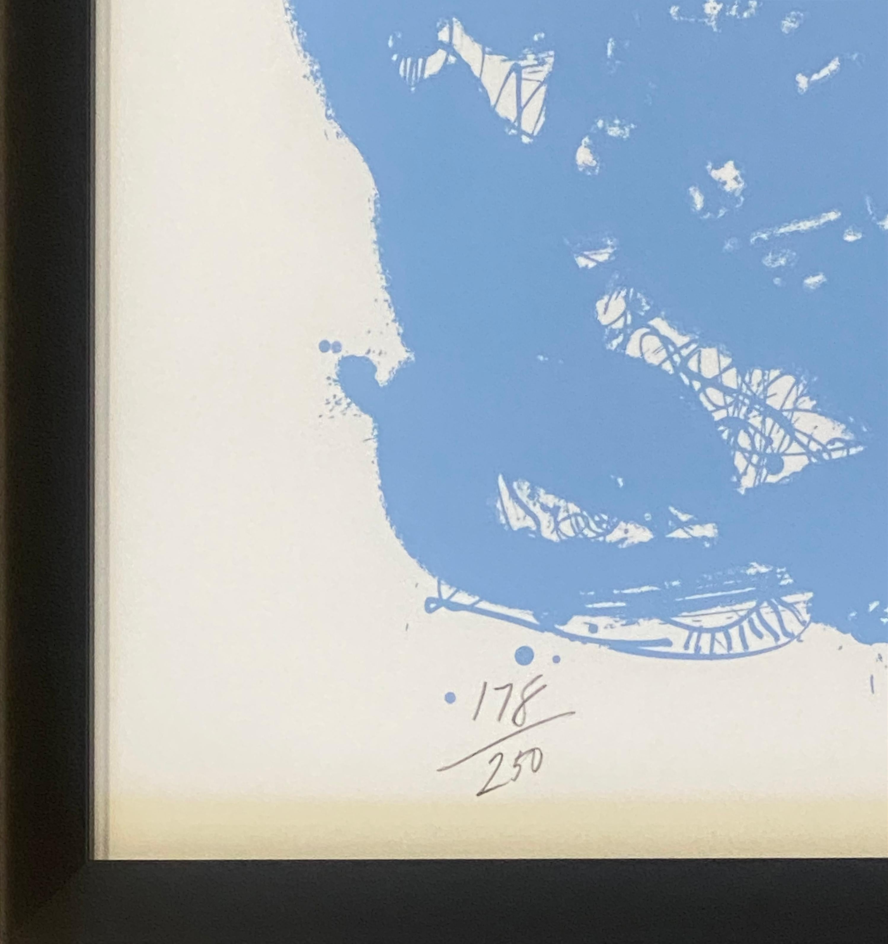 Up, Up & Up Yours - Surrealist Print by Ralph Steadman