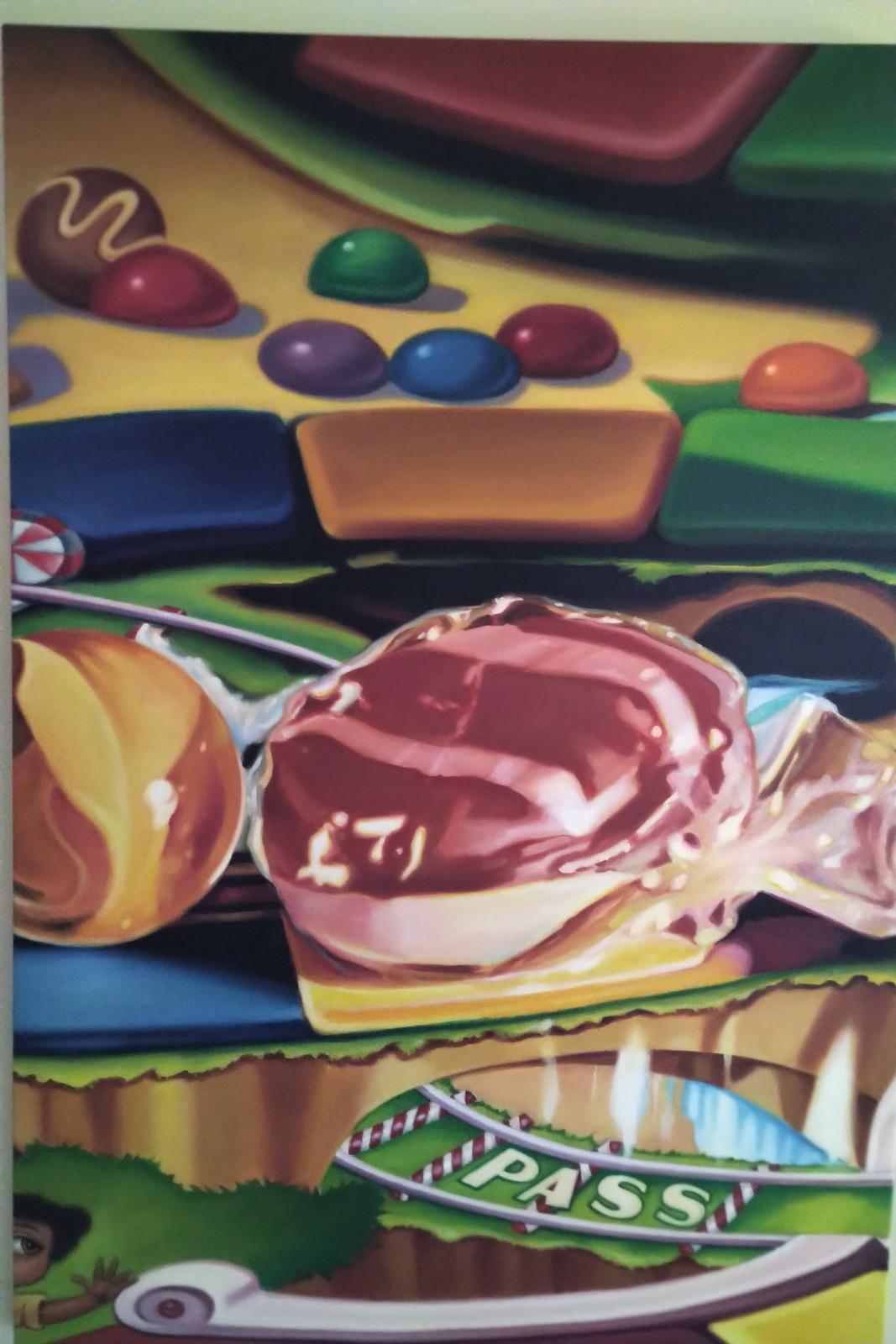 Candyland, zwei Original-Ölgemälde  im Angebot 5