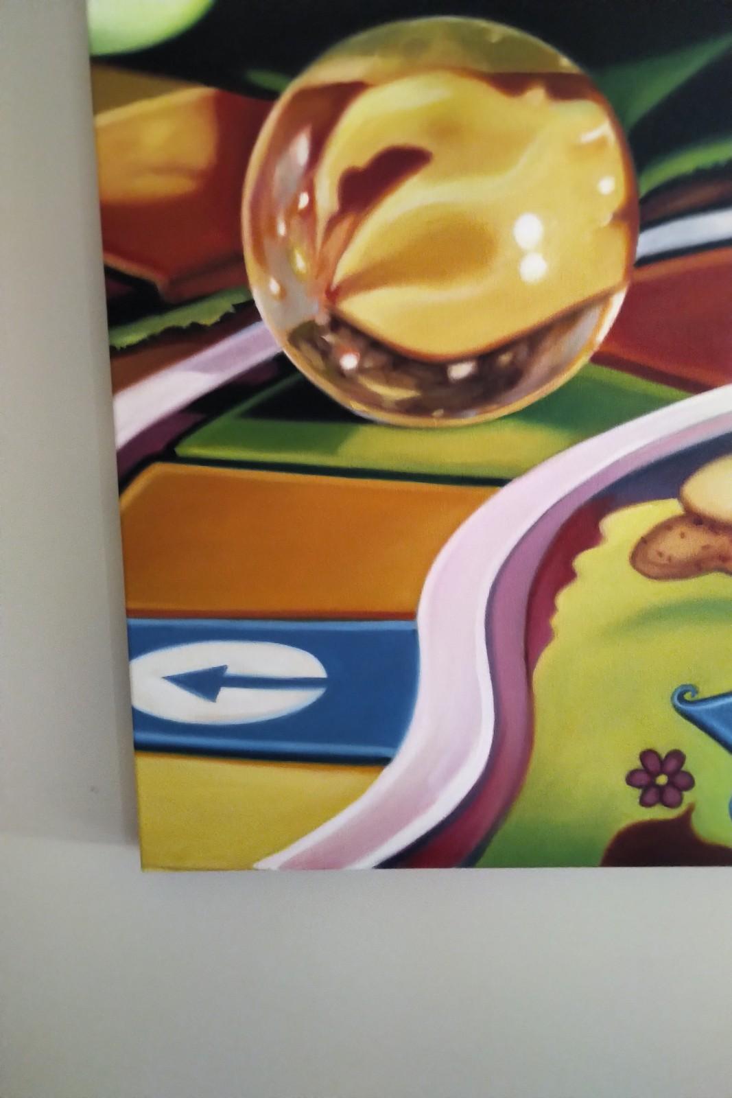 Candyland Due dipinti ad olio originali in vendita 2