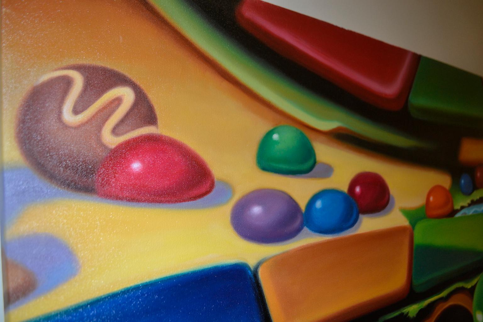 Marbles in Candyland -- Original Oil Painting 3