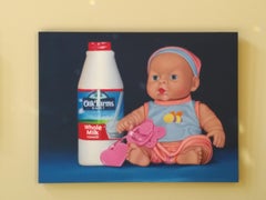 Oak Farms Original Oil Painting by Ralph Stearns