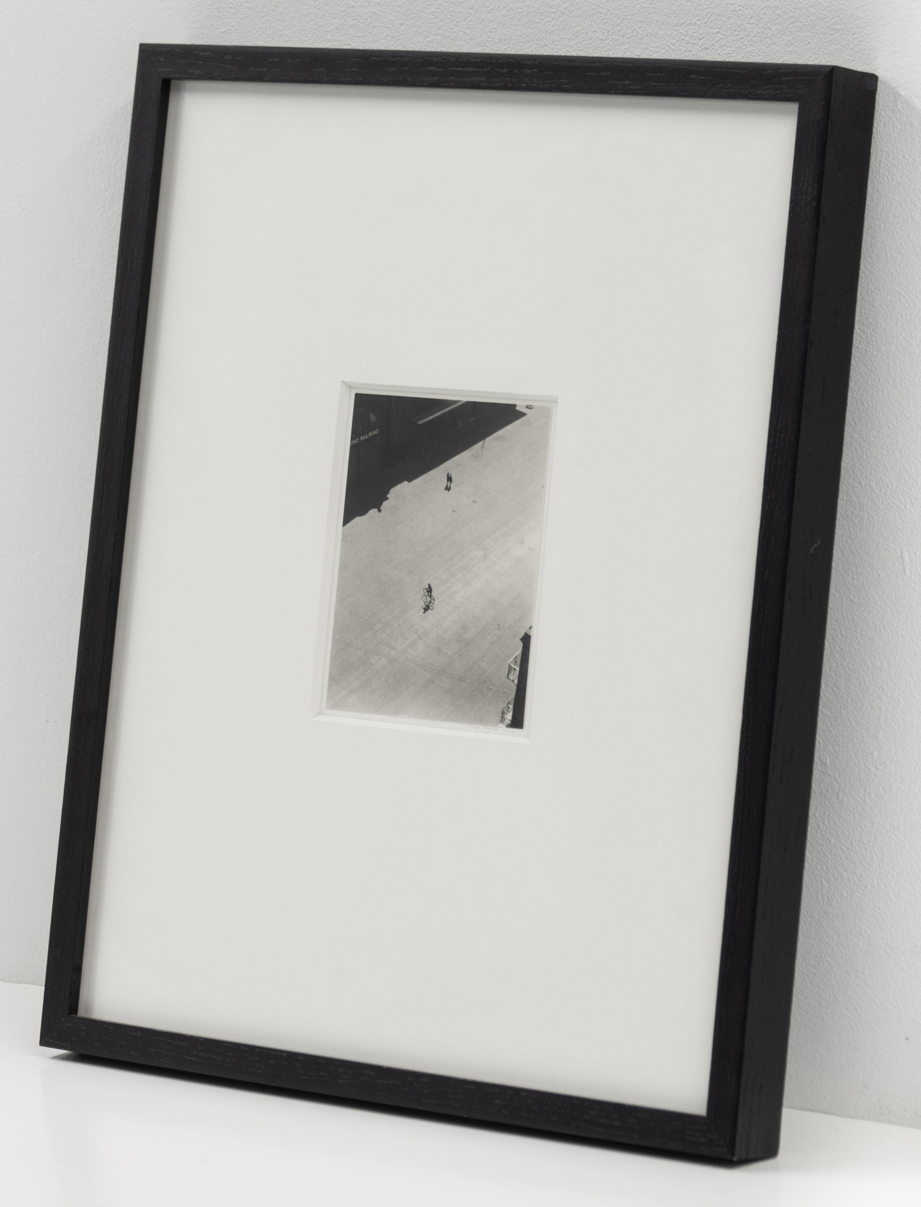 Untitled [Bicycle with Shadow], black and white photograph by Ralph Steiner For Sale 2