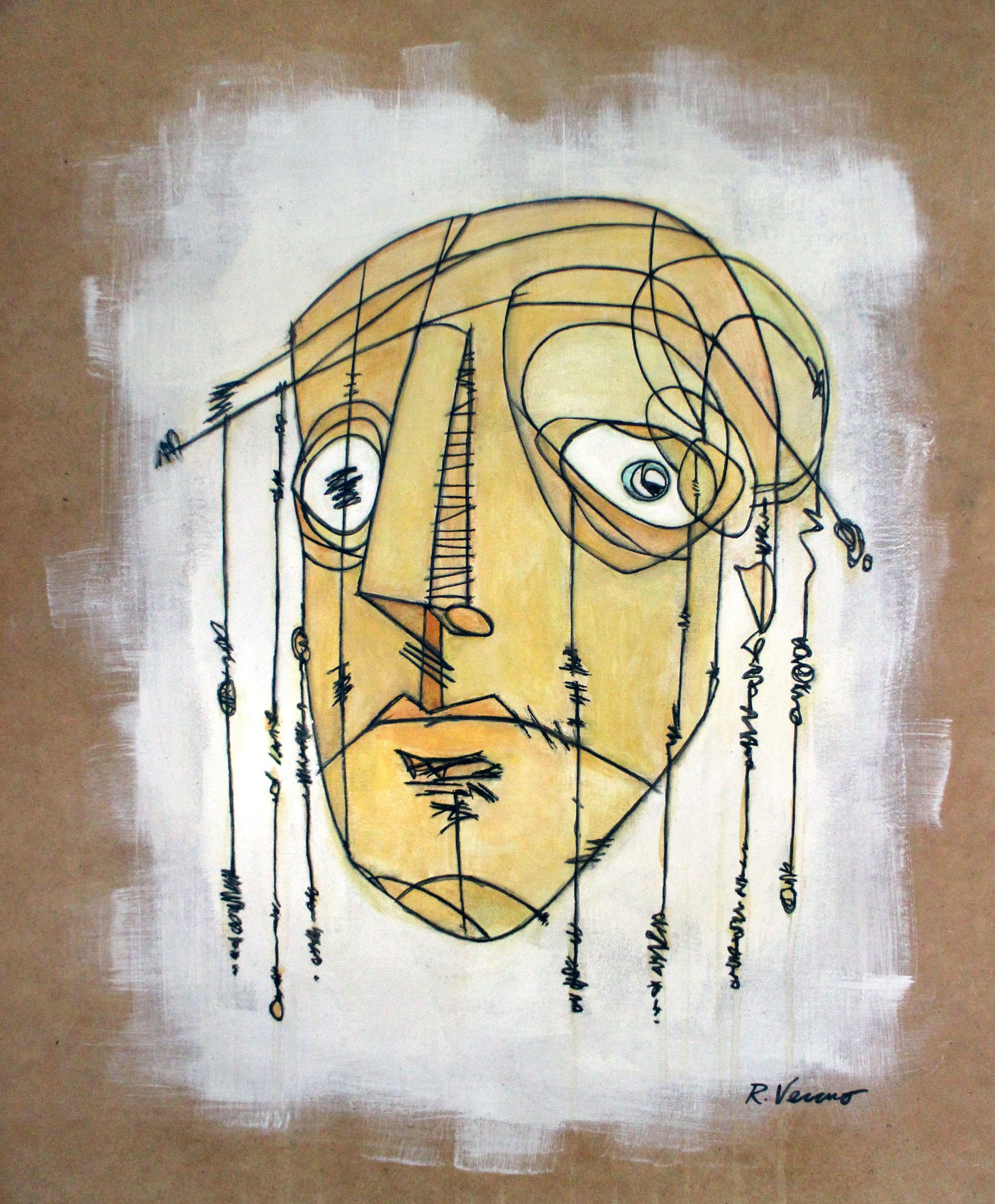 "Hacedor de Sombras", Pintura, Acrílico sobre panel MDF - Painting de Ralph Verano