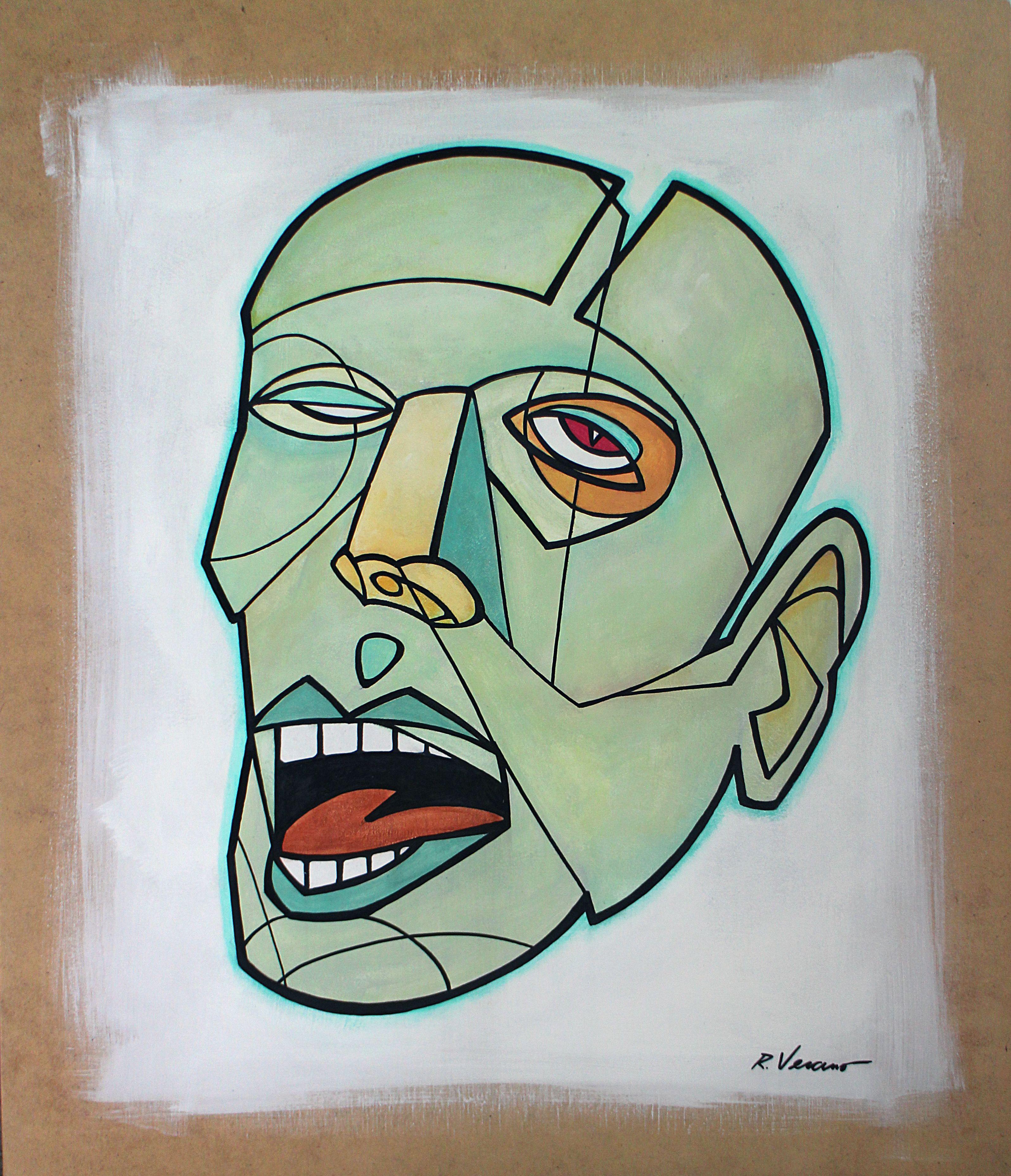 "Alguien que nunca estuvo allí", Pintura, Acrílico sobre panel MDF - Painting de Ralph Verano