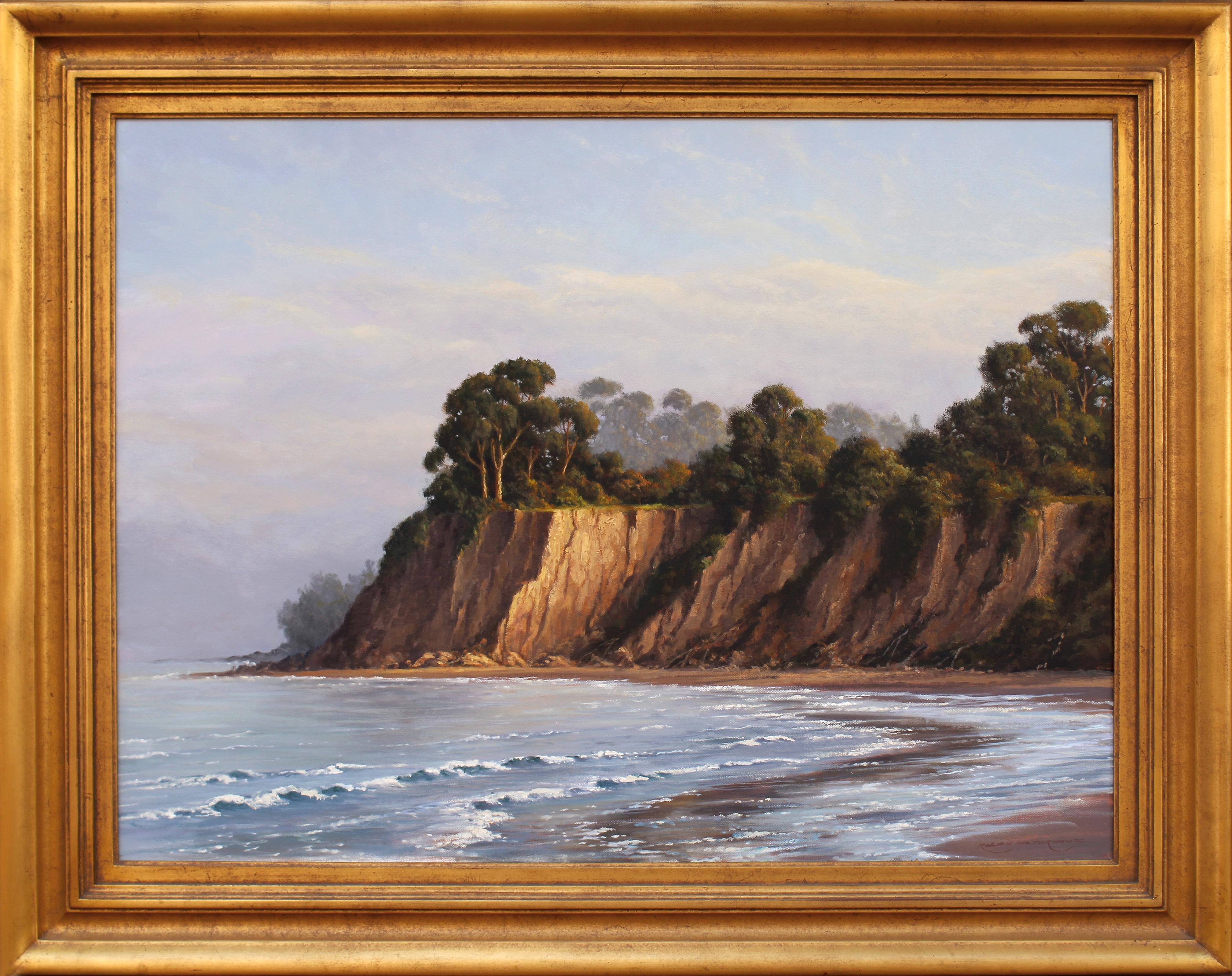 Ralph Waterhouse Landscape Painting - Early Morning Light, Butterfly Beach