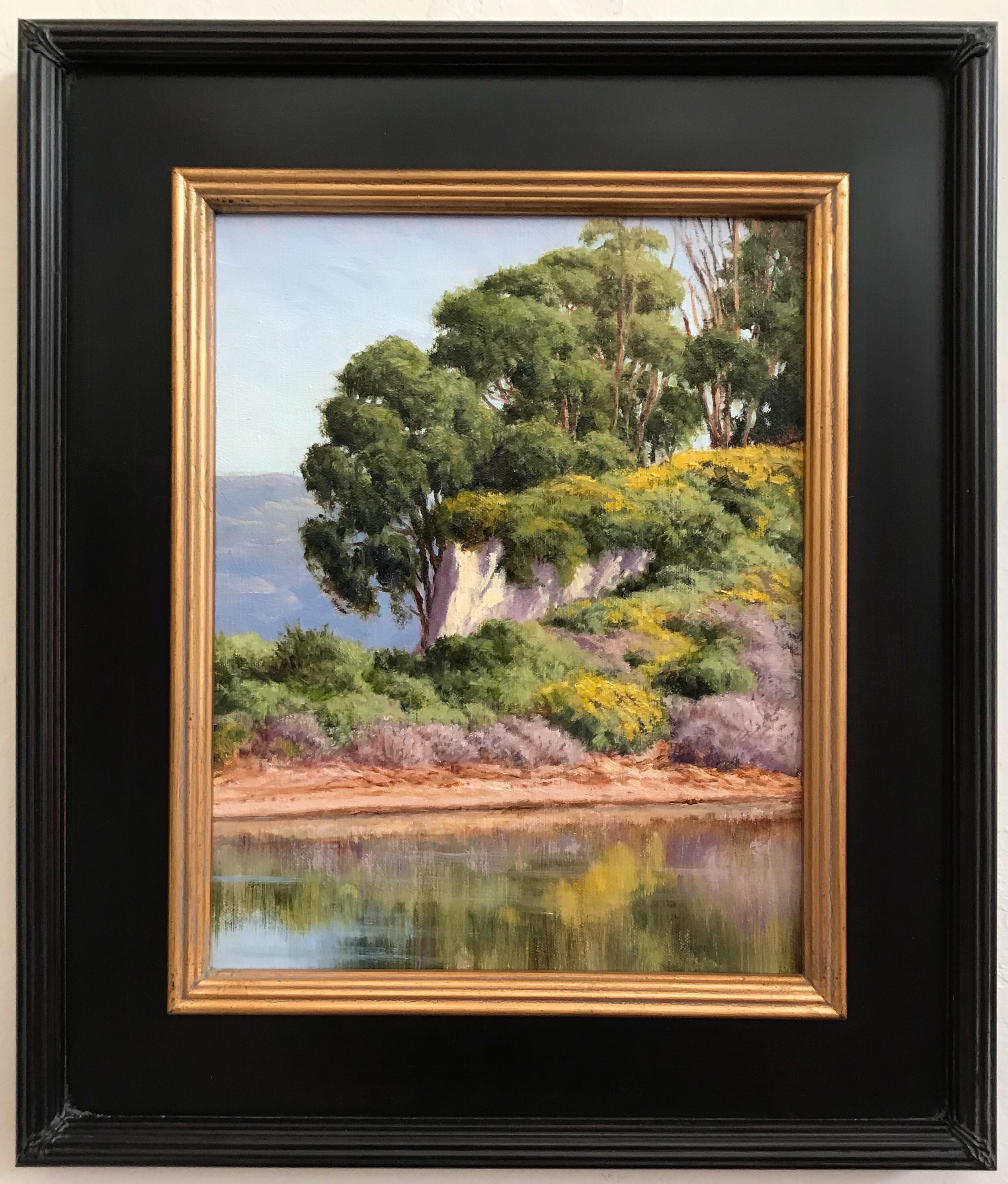Spring, Goleta Gap - Painting by Ralph Waterhouse
