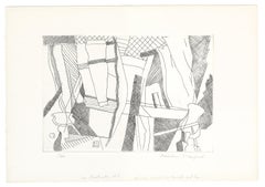 Les Penitentes #3" - Modernistische Abstraktion der 1970er Jahre