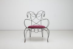 André Dubreuil - Ram Chair c1987 réalisé par D. A. Arts décoratifs Ltd, Londres