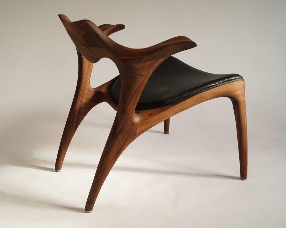 Modern Ram Chair MS84 Handcrafted and Designed by Morten Stenbaek