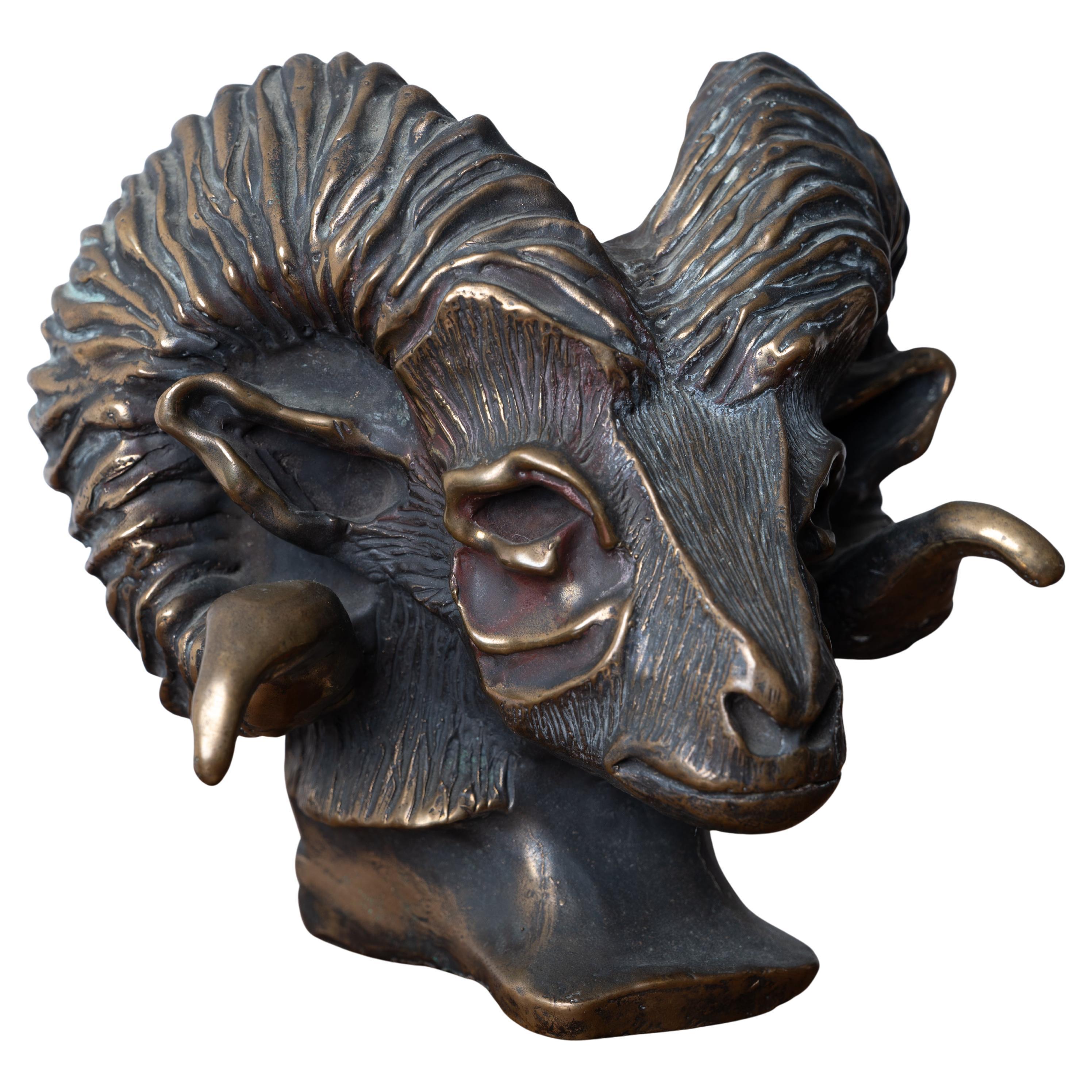 Widderkopf Bronze