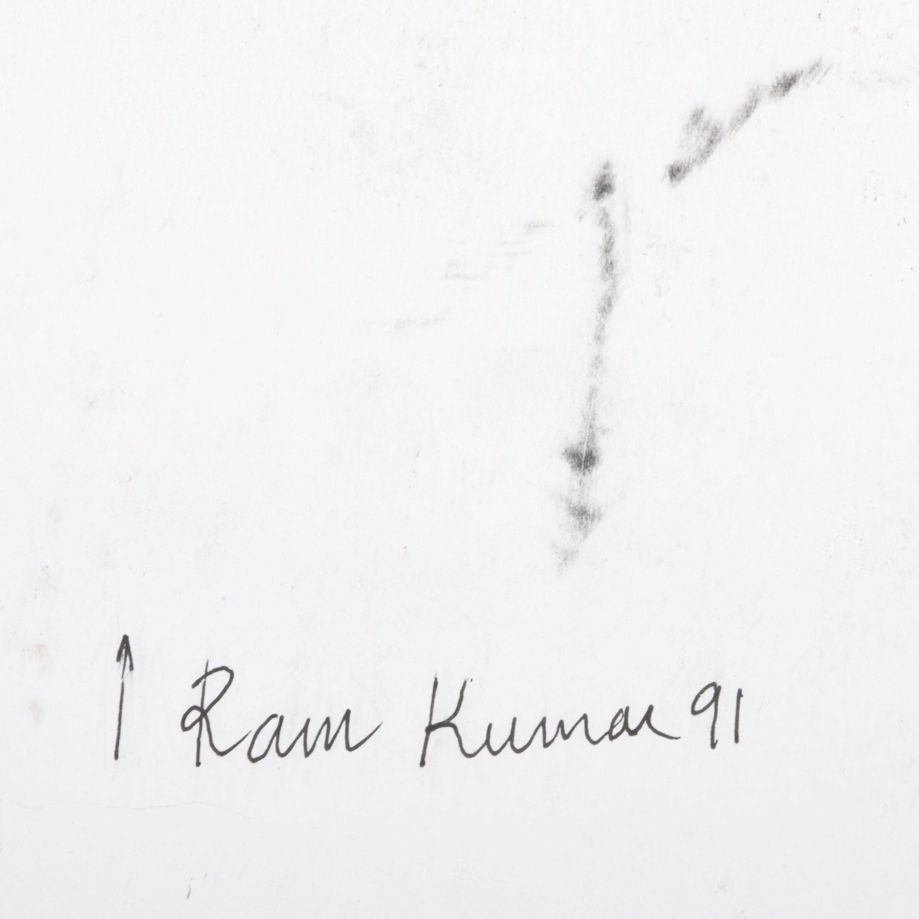 Pittura di paesaggi di Ram Kumar in vendita 4