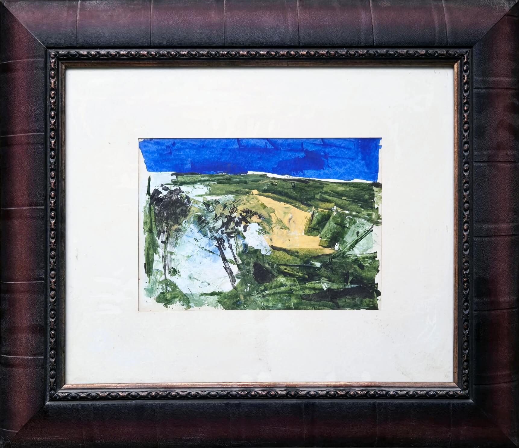 Untitled, Acrylic on Paper by Indian Modern Artist Ram Kumar 
