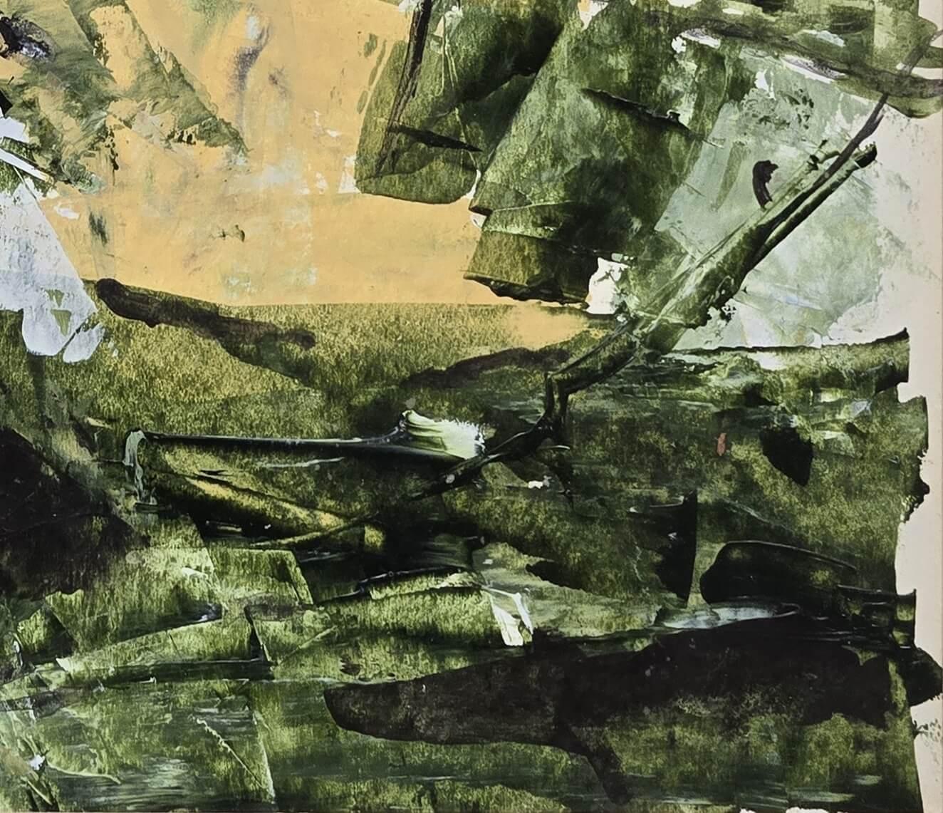Untitled, Acrylic on Paper by Indian Modern Artist Ram Kumar 