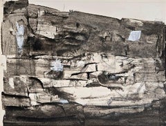 Untitled, Acrylic on Paper by Indian Modern Artist Ram Kumar "In Stock"