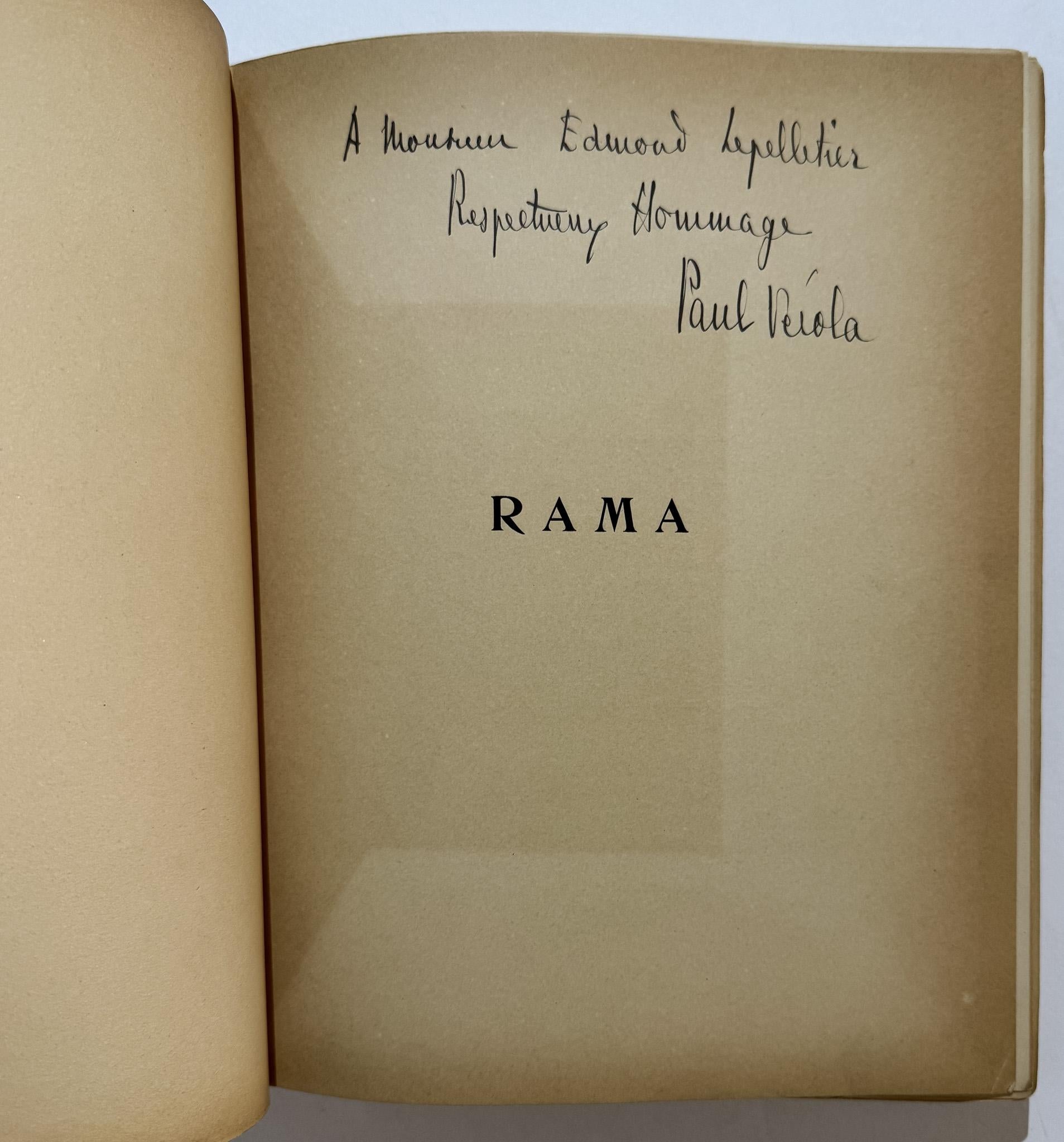 Art nouveau Rama: Poeme Dramatique en Trois Actes (Illustrated by Alphonse Mucha) en vente