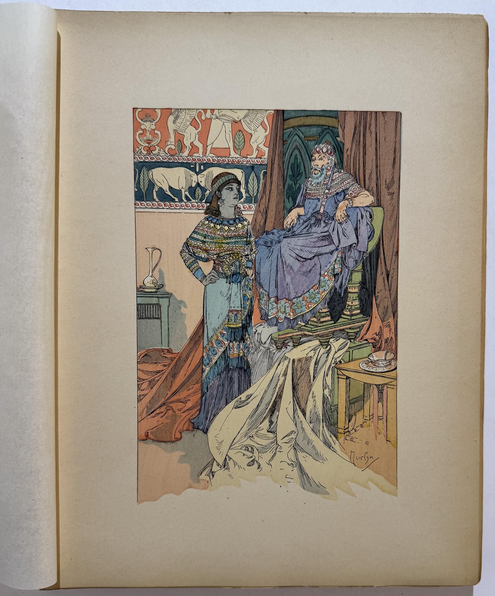 Fin du XIXe siècle Rama: Poeme Dramatique en Trois Actes (Illustrated by Alphonse Mucha) en vente