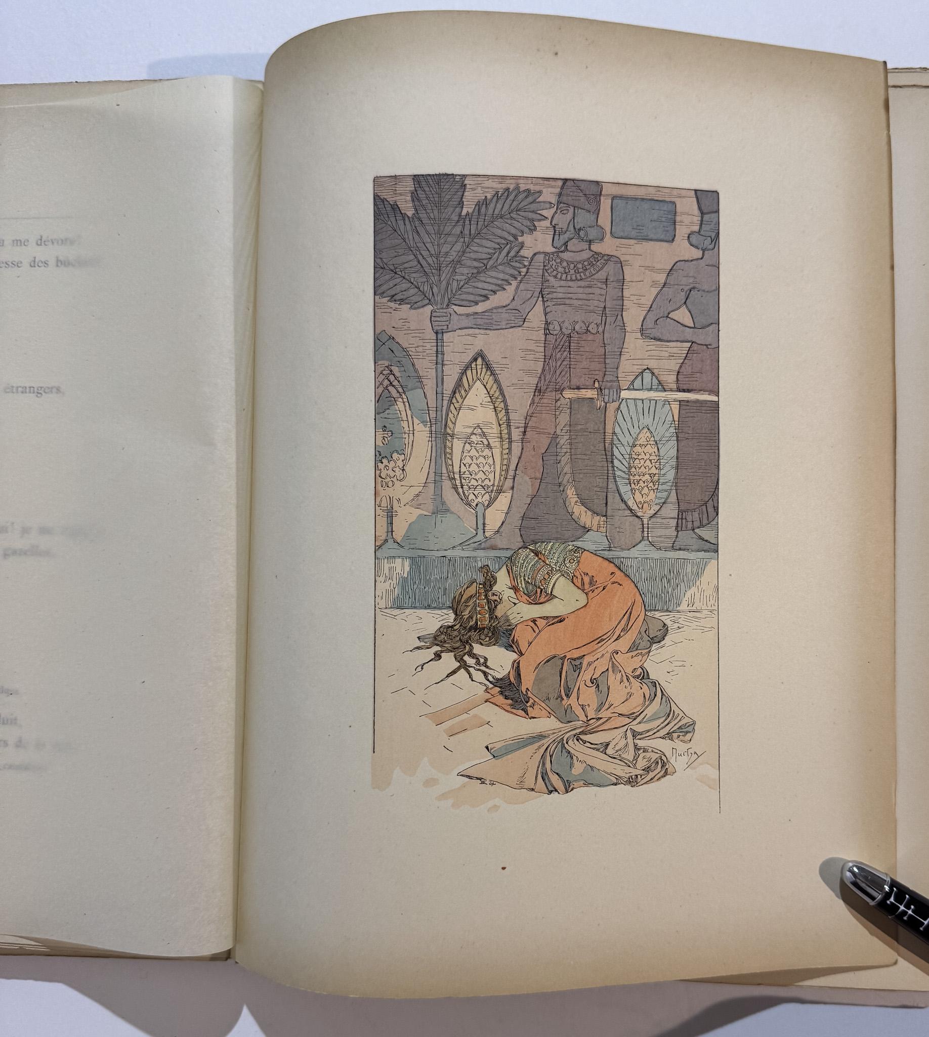 Rama: Poeme Dramatique en Trois Actes (Illustrated by Alphonse Mucha) en vente 1