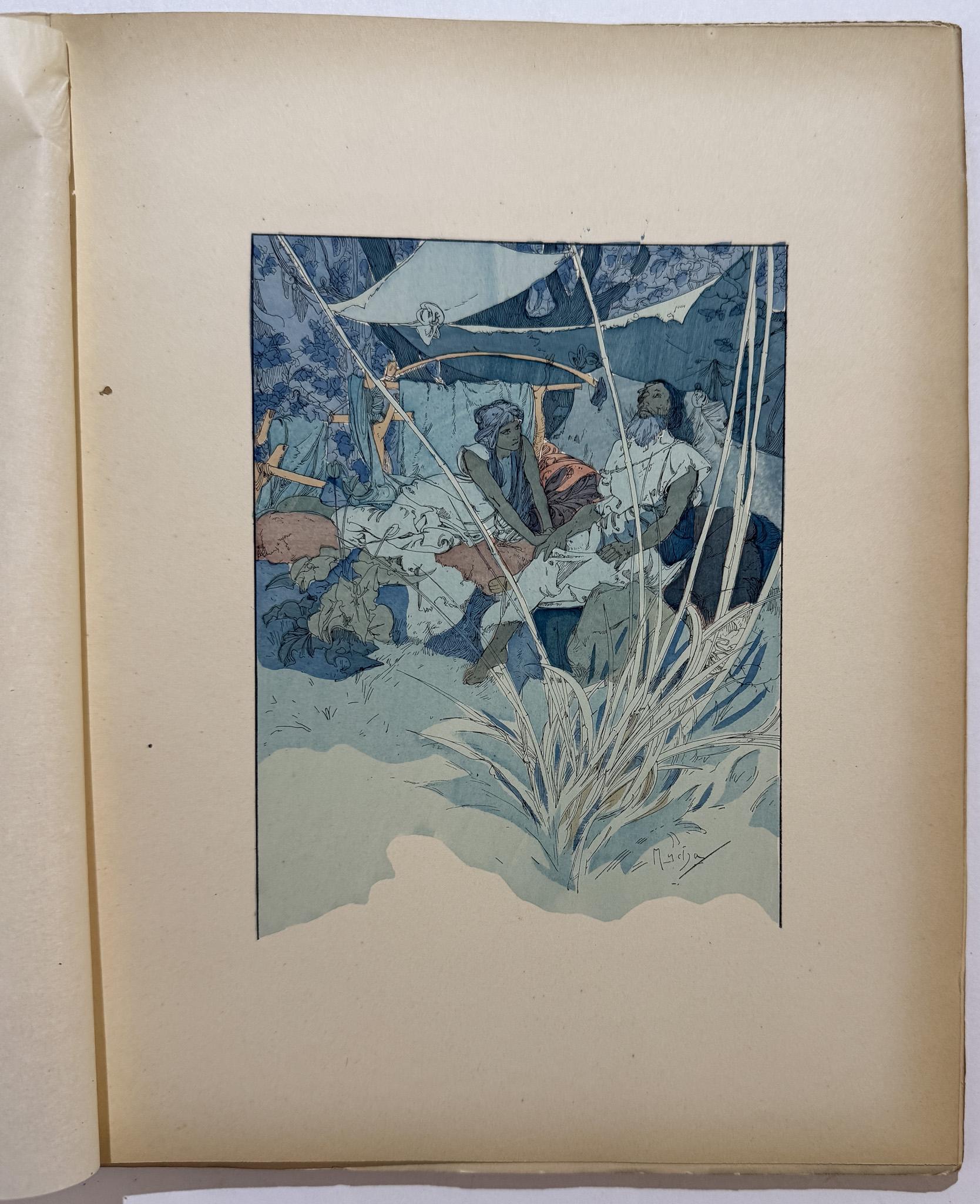 Rama: Poeme Dramatique en Trois Actes (Illustrated by Alphonse Mucha) en vente 2