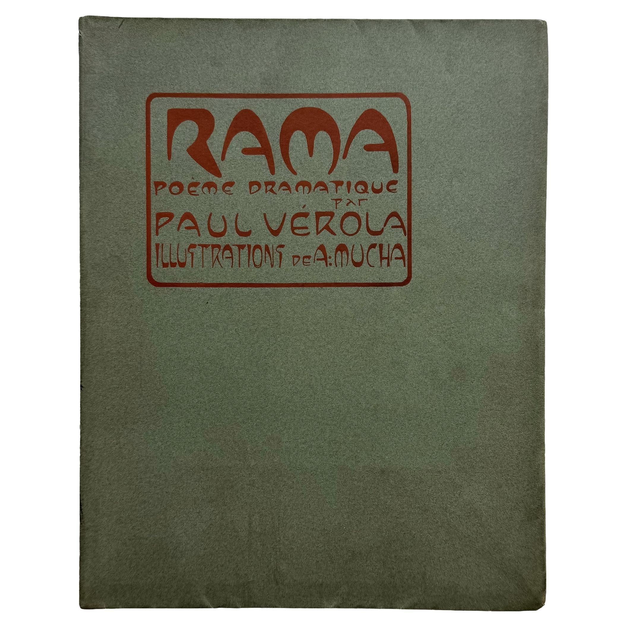 Rama: Poeme Dramatique en Trois Actes (Illustrated by Alphonse Mucha) en vente