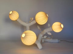 Ramages Four Paper Light Sculpture by Papier à êtres