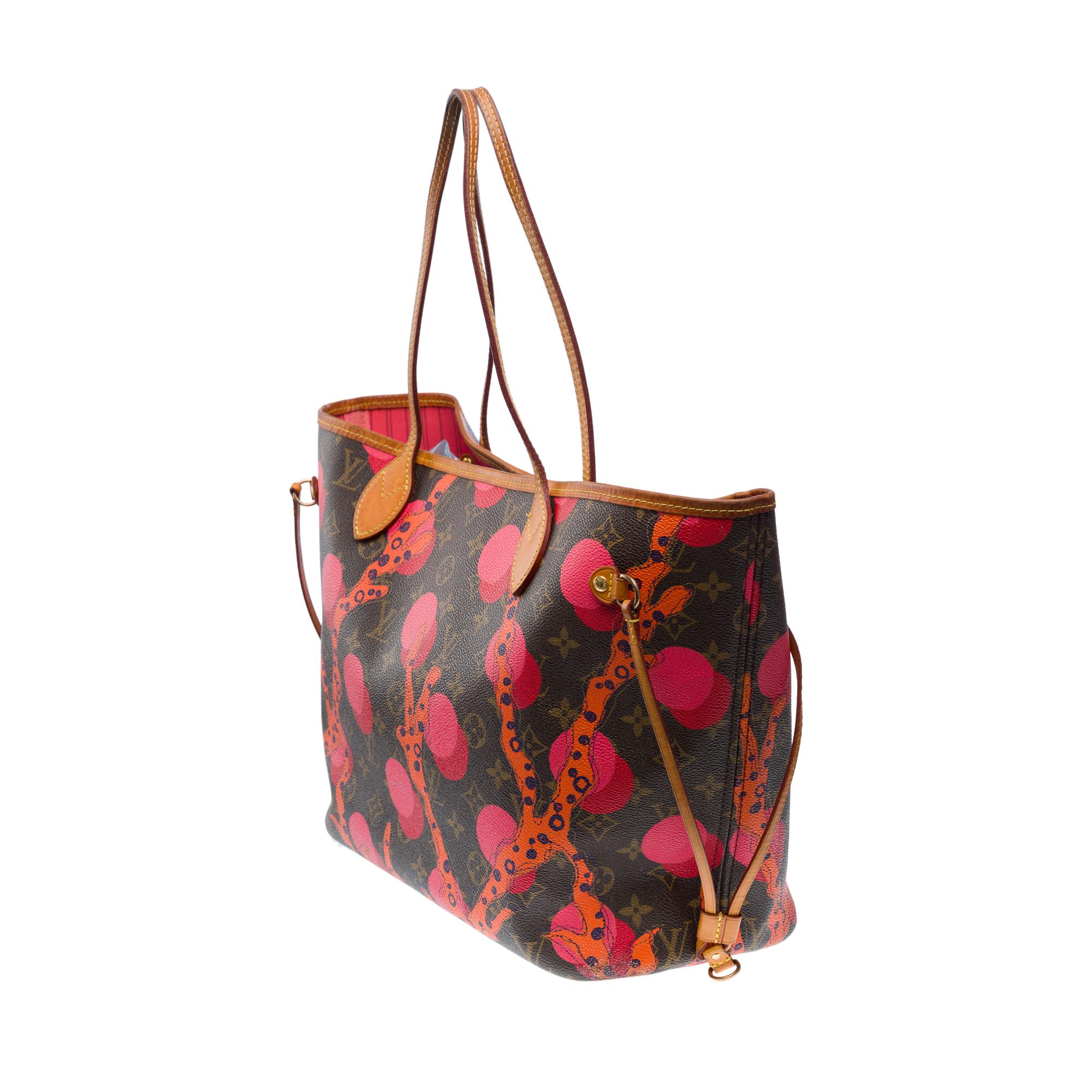 Ramages Limited Edition Louis Vuitton Neverfull MM in Monogram canvas, GHW In Good Condition In Paris, IDF