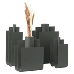 Collection Ramalhete, ensemble de vases en acier N3 et N4