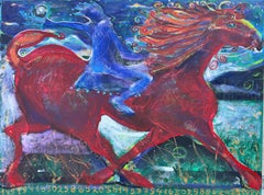 Arte contemporáneo georgiano de Ramaz Chantladze - El deseo del rey