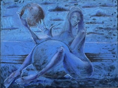 Arte contemporanea georgiana di Ramaz Chantladze - Serie "Pensieri