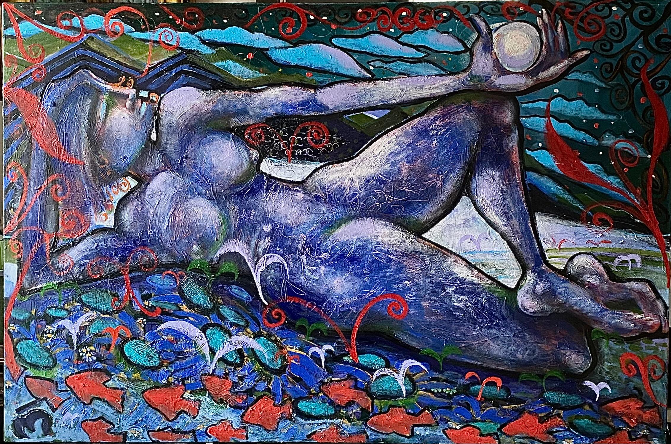 Oil on canvas

Ramaz Chantladze is a Georgian artist was born in 1960 who lives and works in Tbilisi, Georgia. He studied at Jacob Nikoladze School of Art. In 1979-1985 he studied at Tbilisi State Academy of Arts. He has been a member of the Union