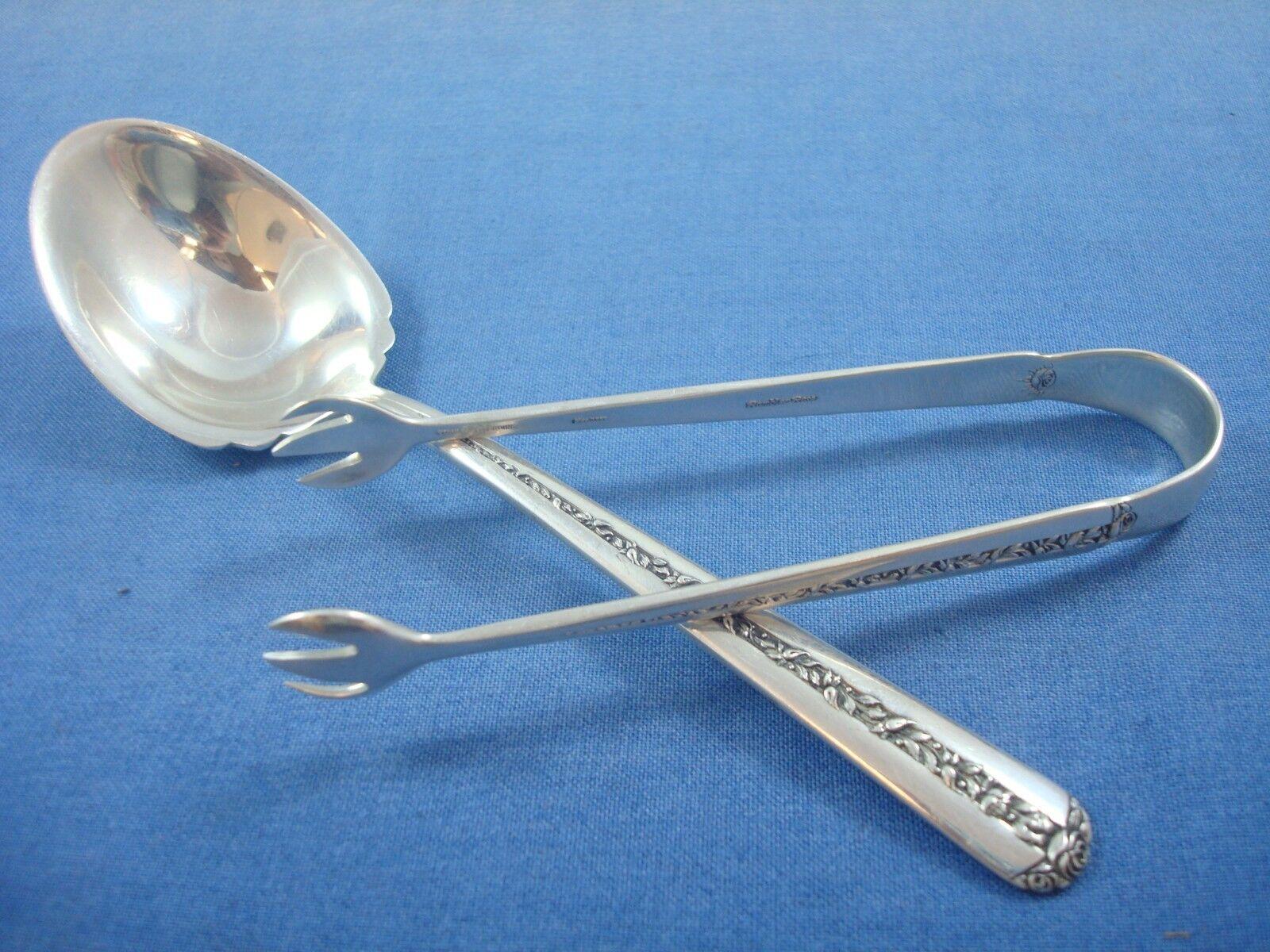 Service de couverts Rambler Rose by Towle en argent sterling pour 12 pièces 68 Pieces en vente 5