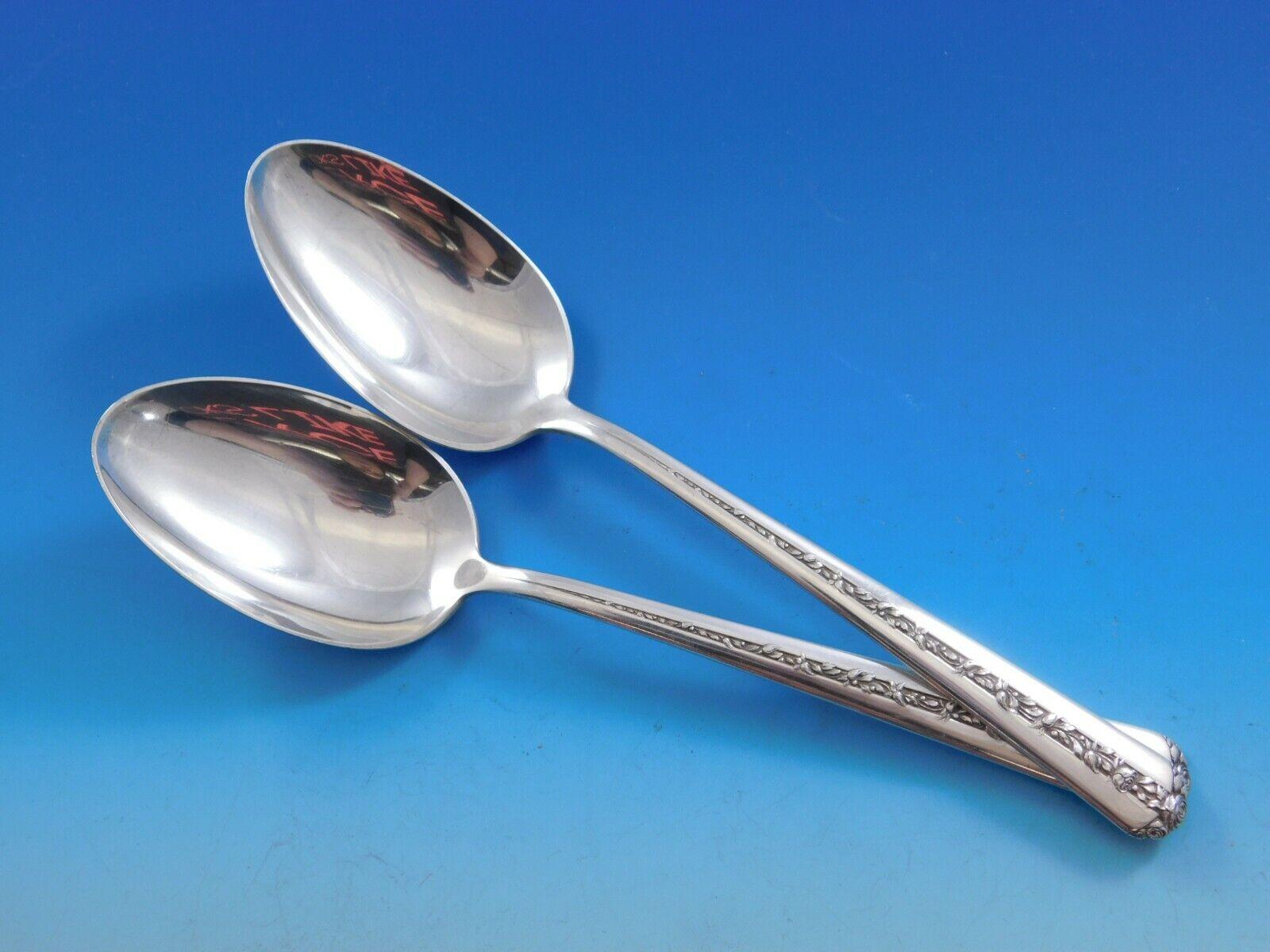 Service de couverts Rambler Rose by Towle en argent sterling pour 12 pièces 75 pièces en vente 2