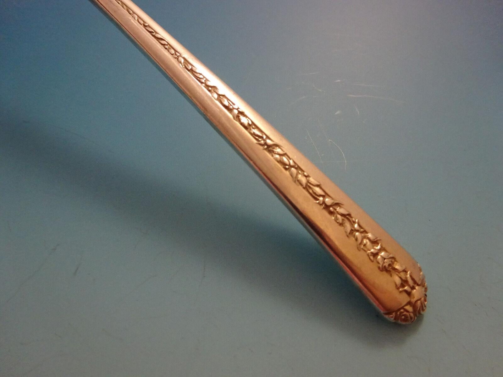 Juego de Cubiertos de Plata de Ley Rambler Rose by Towle Para 8 Servicio 43 Piezas en Excelente estado para la venta en Big Bend, WI