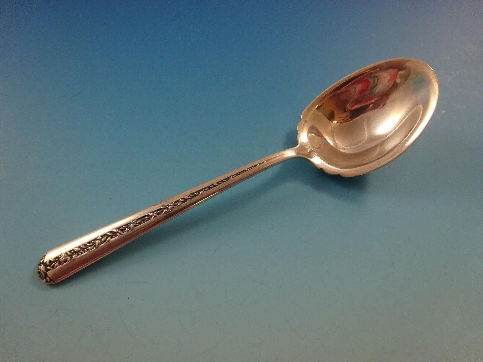 Juego de Cubiertos de Plata de Ley Rambler Rose by Towle Para 8 Servicio 43 Piezas en venta 1