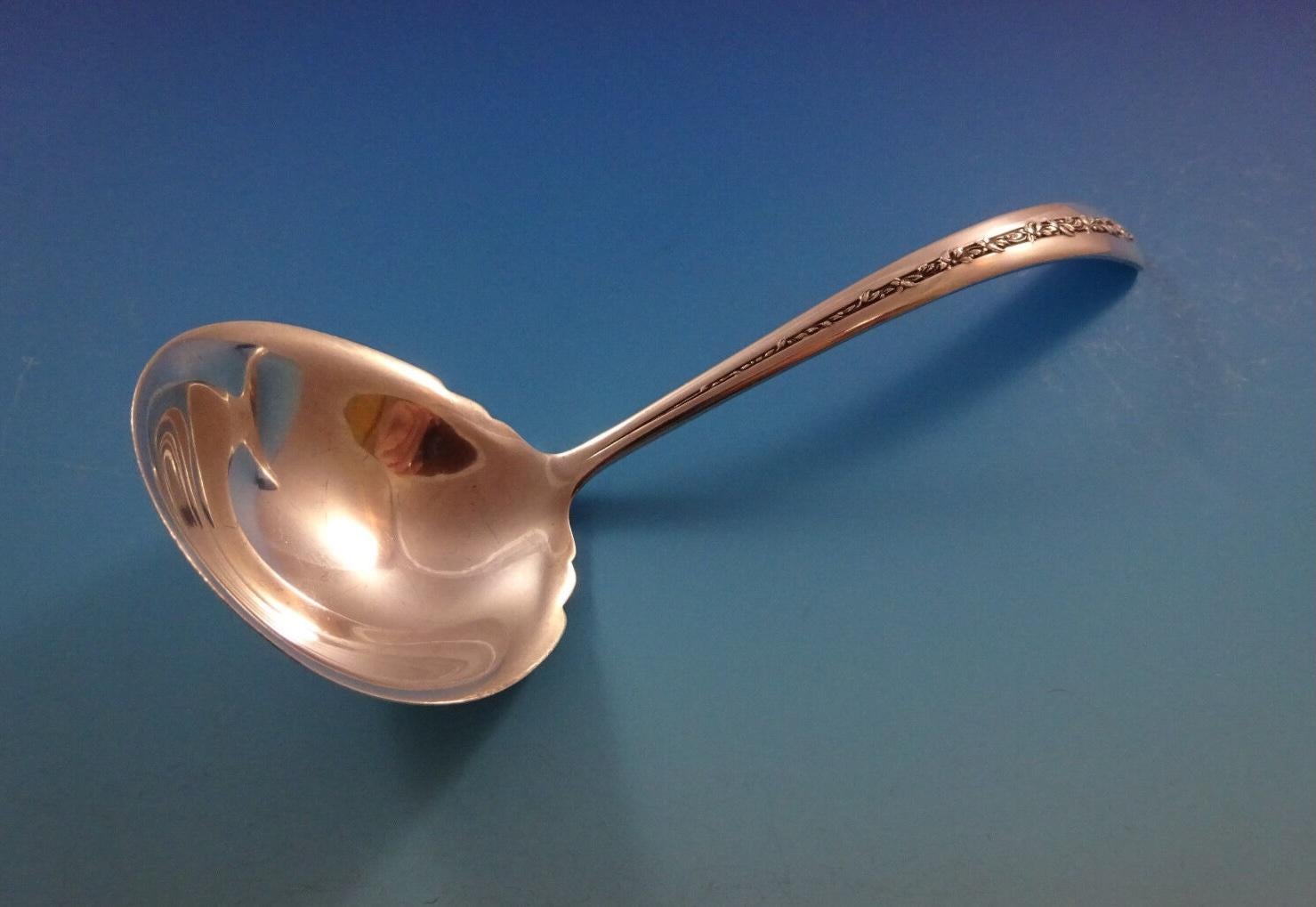 Juego de Cubiertos de Plata de Ley Rambler Rose by Towle Para 8 Servicio 52 Piezas mediados del siglo XX en venta