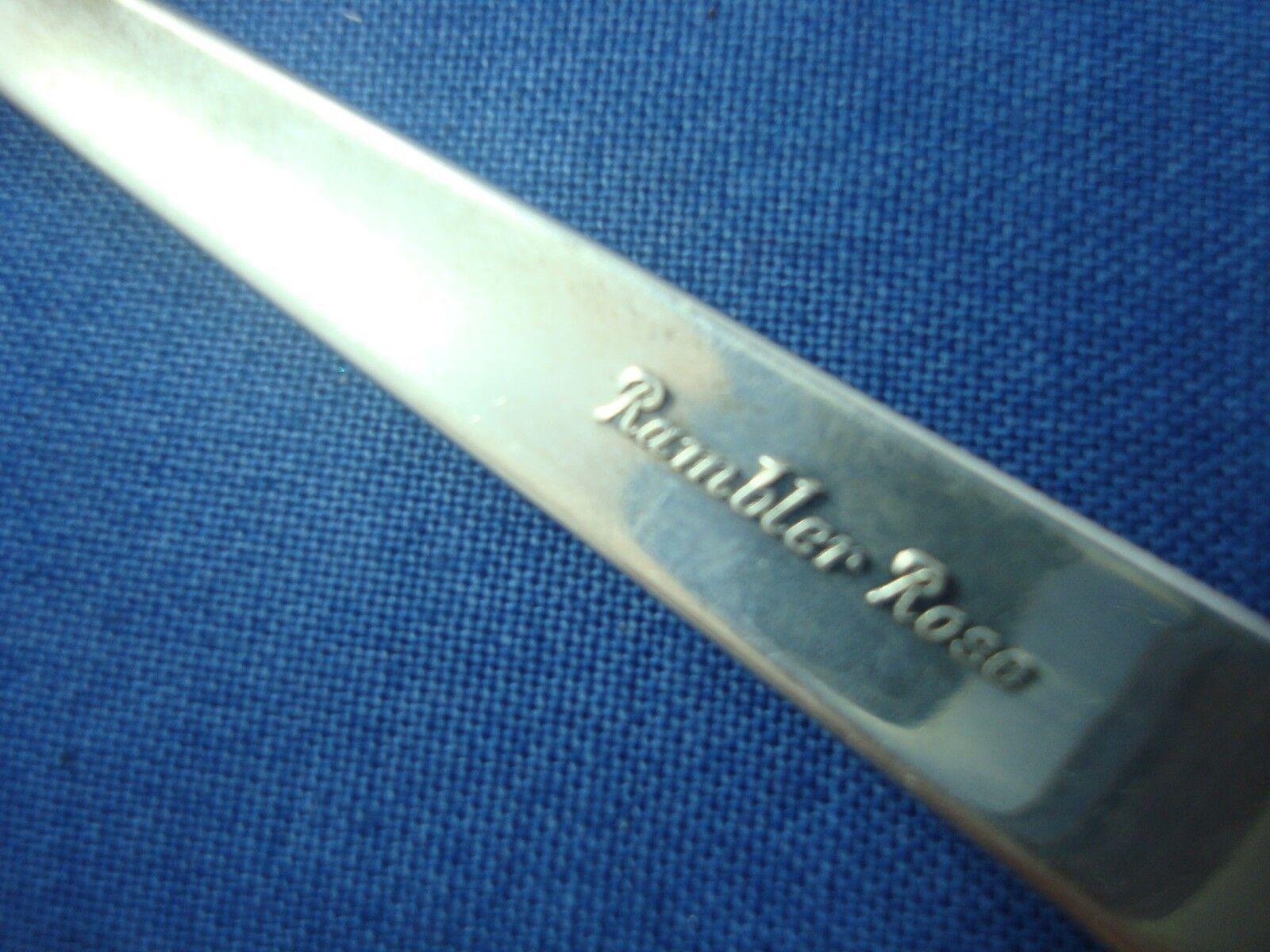 Service de couverts Rambler Rose by Towle en argent sterling 24 Pieces Excellent état - En vente à Big Bend, WI